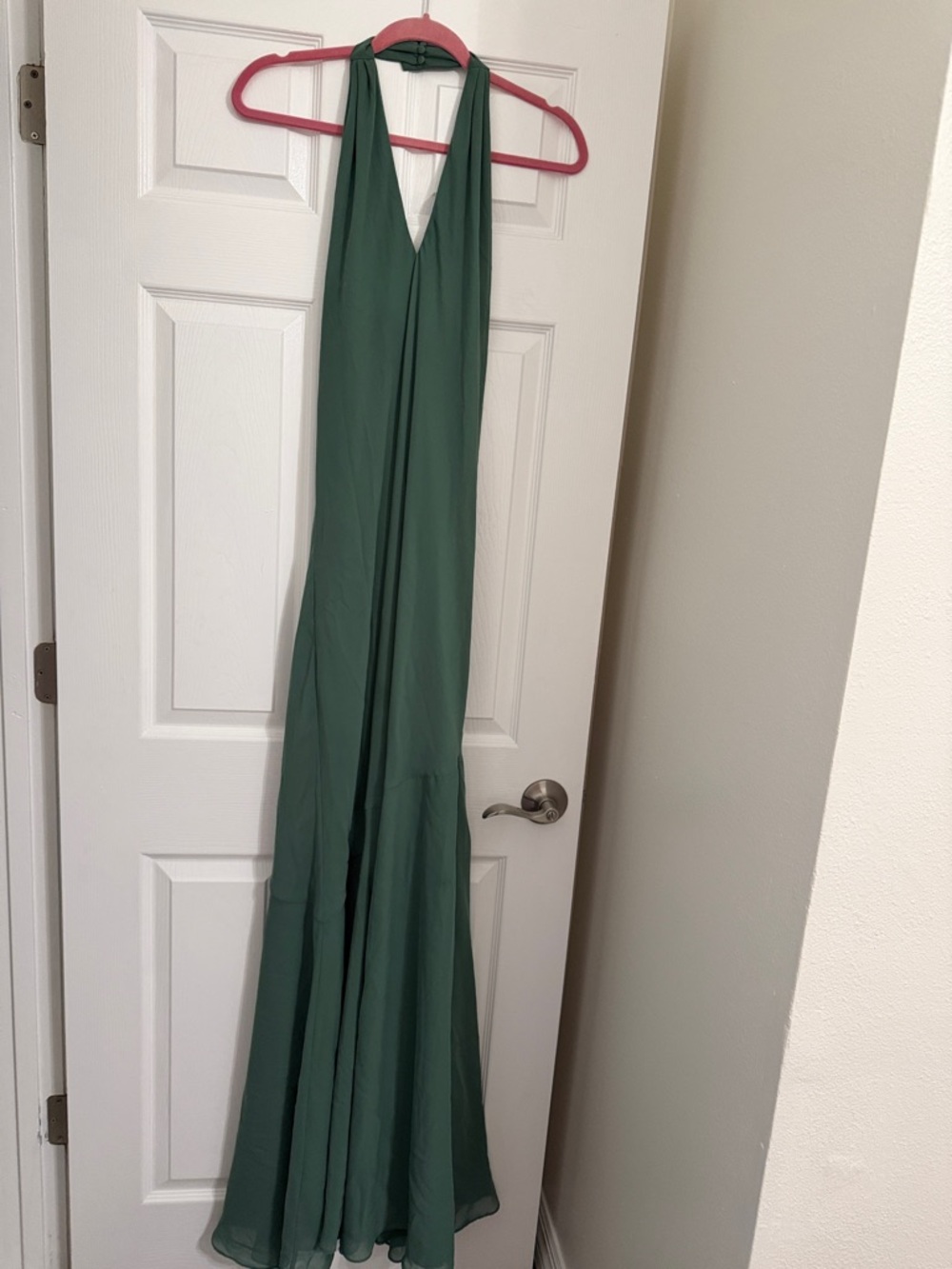 Birdy Grey Emerald Halter Maxi Gown